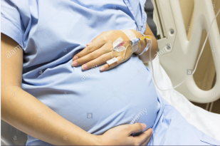 Pregnant in the ninth month does not have birth expenses